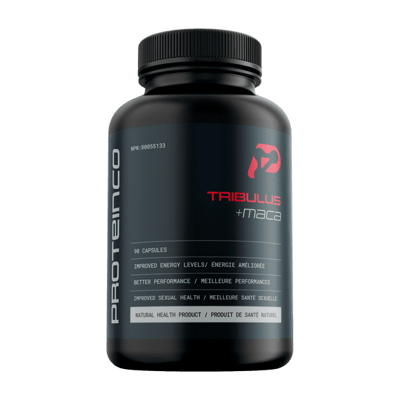 ProteinCo | Tribulus Terrestris & Maca | Natural Energy, Performance, Testosterone | 90 Capsules