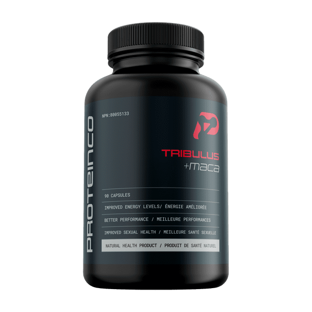 ProteinCo | Tribulus Terrestris & Maca | Natural Energy, Performance, Testosterone | 90 Capsules