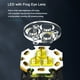 thumbnail image 4 of Linterna LED brillante impermeable de alta potencia linterna LED antorcha 20W altos lúmenes Mini linternas USB recargable 18350 batería, 4 of 7