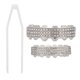 thumbnail image 2 of Dientes De Hip Hop, Juego De Dientes Grillz, Regalos De Cumpleaños, Mujeres Saludables Para La Fiesta De Halloween, Espectáculo De Hip Hop Para Hombres ANGGREK Otros, 2 of 8