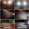 H3 LED Fog Light Bulbs, 2000 Lumens Extremely Bright 3030SMD H3 LED
