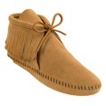 thumbnail image 2 of Minnetonka Femmes Classique Frange Boot, Semelle Souple Tan, 5 M US, 2 of 4