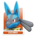 thumbnail image 5 of Mega Construx Pokemon Lucario Construction Set with Character Figures, Building Toys for Kids (71 Pieces), 5 of 7