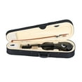 thumbnail image 2 of Ktaxon Black 4/4 Size Violin with case for Beginner Student, Black, 2 of 8