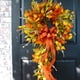 thumbnail image 2 of 60*30cm Artificial Autumn Wreath Decoration Maple Pine Cone Pumpkin Door Wreath Easter Halloween Thanksgiving Garland Christmas, 2 of 5