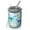 LightBlue Dinosaurs Eggs, variant on 12oz Coffee Tumblers LightBlue Cartoon Dinosaurs Volcanoes Pattern Stainless Steel Vacuum Insulated Travel Tumbler Coffee Cups Mug with Lid and Straw with Cleaning Brush for Cold & Hot Drinks