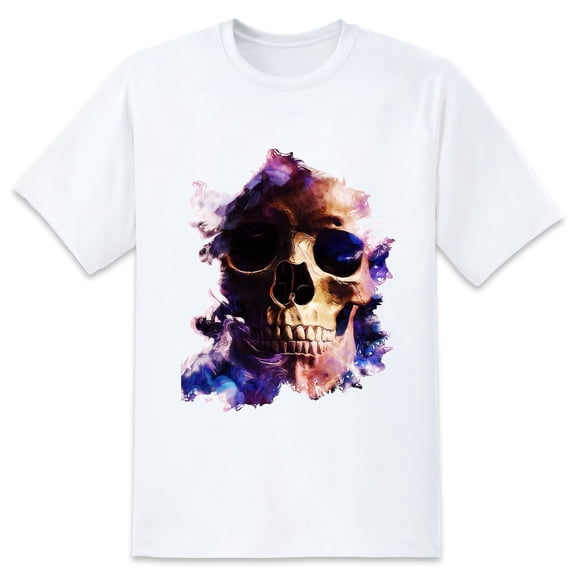 Men's Graphic TeeSkull (45) Letter Print T-Shirts Round Neck Short Sleeves Sizes XS-5XL Summer Daily Casual Tops