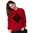 thumbnail image 3 of Astronaut Space Celestial Spirit Sweatshirt for Men or Women Brisco Brands 2X, 3 of 6