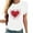 Red, variant on Riecok Womens Summer Blouses valentines day shirts Crew Neck Love Graphic Tee Short Sleeve Fashion Comfy Casual Short Sleeve Tops Red 2XL