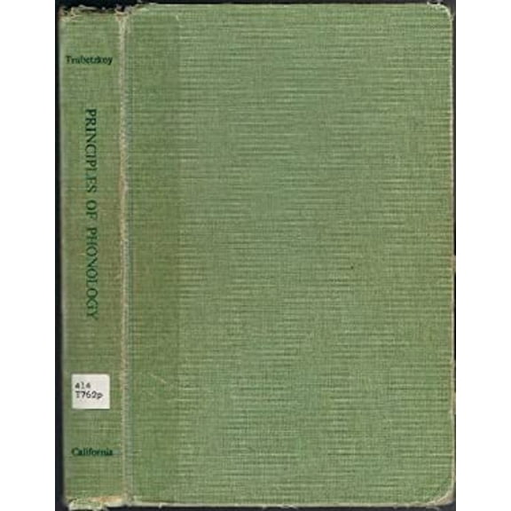 Pre-Owned Principles of Phonology (Hardcover) 0520015355 9780520015357