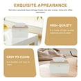 thumbnail image 5 of OFFIGAM Creative White Tissue Storage Container for Kitchen Bedroom Living Room, 5 of 10