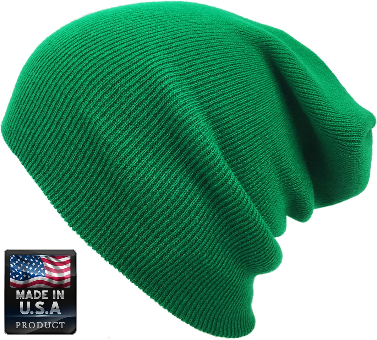 Plain Skully High Quality Made in USA Winter Beanie Hat
