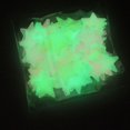 thumbnail image 4 of Colored Glowing Stars Glow In The Dark Fluorescent Plastic Wall Stickers, 4 of 5