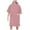 Pink., variant on Agkizg Plus Size Women's Fleece Lined Bathrobe,Long Robes for Women's House Robes,Womens Hooded Long Sleeve Cape Robe with Pockets Solid Color Soft Warm Bathrobe Sleepwear Loungewear