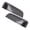 Black-Carbon Fiber Look, variant on 2PCS Side Rearview Mirror Cover Top Half Towing Cap for Ford F-150 2009-2014 Glossy Black/Carbon Fiber Look
