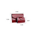thumbnail image 3 of Fashion Crocodile - Patterned Women's Bag Set - 3 - Piece Stylish Tote (Red), 3 of 5