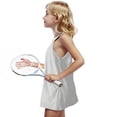 thumbnail image 5 of KAUOD Girls Athletic Short Outfits 2 Piece Summer Sleeveless Tank Tops and Bike Shorts Set Casual Loose Trendy Clothes, 5 of 9