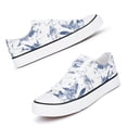 thumbnail image 5 of Women's Canvas Shoes Classic Casual Sneakers Low Top Lace Up Fashion Comfortable Walking Flats All-match Student Shoes Size 6-10, 5 of 8