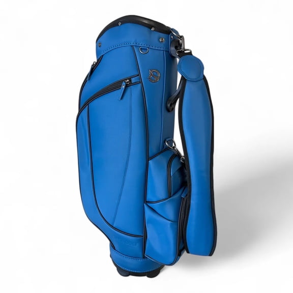 NEW Orca Golf SpyHop Synthetic Leather Cart Bag 6-Way Top - Deep Sea Blue