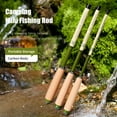 thumbnail image 2 of Carbon Fiber Telescopic Fishing Rod Stream Mini Fishing Rod Ultra-light Pole, 2 of 8