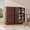 Brown-1, variant on Casendy Pantry Cabinet with 2 Doors and 16 Shelves, Modern Kitchen Storage Cabinet with Adjustable Shelves, Kitchen Storage Cupboard for Dining Room, Living Room, White