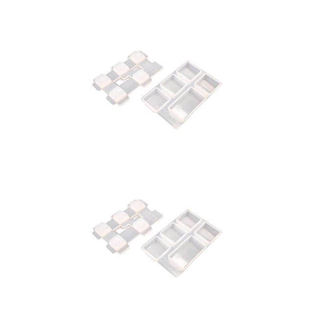 Advancent Llaveros Molde de resina Keycap Crafting Molde de epoxi Extractor de llaves Moldes de garra de gato Pestaña 2piezas Capital