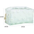 thumbnail image 2 of Clear Pencil Case, Plastic Large Transparent Pencil Case Zipper Pen Pencil Bag Pouch Travel Cosmetic Makeup Bag School Supplies for Teenage, 2 of 5