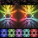 thumbnail image 2 of Luces de pared solares Luces decorativas para exteriores Luces de pared que iluminan Luces de amte Encendido automático por la noche, 2 of 8