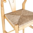 thumbnail image 7 of Boraam Wishbone Bar Height Kitchen Bar Stool in Natural Finish, 7 of 7
