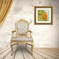 thumbnail image 3 of Rowan, Carol 26x26 Gold Ornate Wood Framed with Double Matting Museum Art Print Titled - Blooming Succulent II, 3 of 4