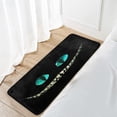 thumbnail image 6 of Dreamtimes 39x20 Inch Area Rug Black Funny Pattern Door Mat Washable Non-Slip Throw Floor Carpet Comfort Standing Mat for Kitchen, Floor, Office, Sink, Laundry, 6 of 6