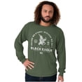 thumbnail image 4 of United We Stand Black Eagle Liberty Plus Size Long Sleeve Graphic Tee Shirt Brisco Brands 3X, 4 of 6