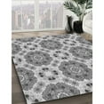 thumbnail image 2 of Ahgly Company Indoor Rectangle Patterned Smokey Gray Area Rugs, 8' x 10', 2 of 6