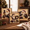 thumbnail image 5 of DIY Christmas Pearl Diamond Painting Art Kit with Frame, Christmas Ornaments for Adults, Relaxing & Beginner-Friendly Pearl Diamond Painting Hanging Kit for Home Wall Decor A, 5 of 8