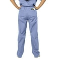 thumbnail image 2 of Panda Uniform by HeedFit Women’s Low Rise Medical Scrub Pants Sky Blue XL, 2 of 3