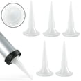 thumbnail image 1 of Lefu 5 Pcs Buse de Colle Structurelle Plastique Buse Universelle pour Mastic Embout de Colle en Verre, 1 of 9