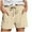 Khaki, variant on Boys' Summer Elastic Waist Casual Jeans with Pocket, Baggy Vintage Trousers for Hop Streetwear, Outdoor Play & Work, Children's Size 100-16