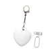 thumbnail image 4 of Mini lámpara táctil colgante para bolso de mano, luz nocturna LED, llavero con luz para bolso de hombro Corazón blanco, 4 of 8