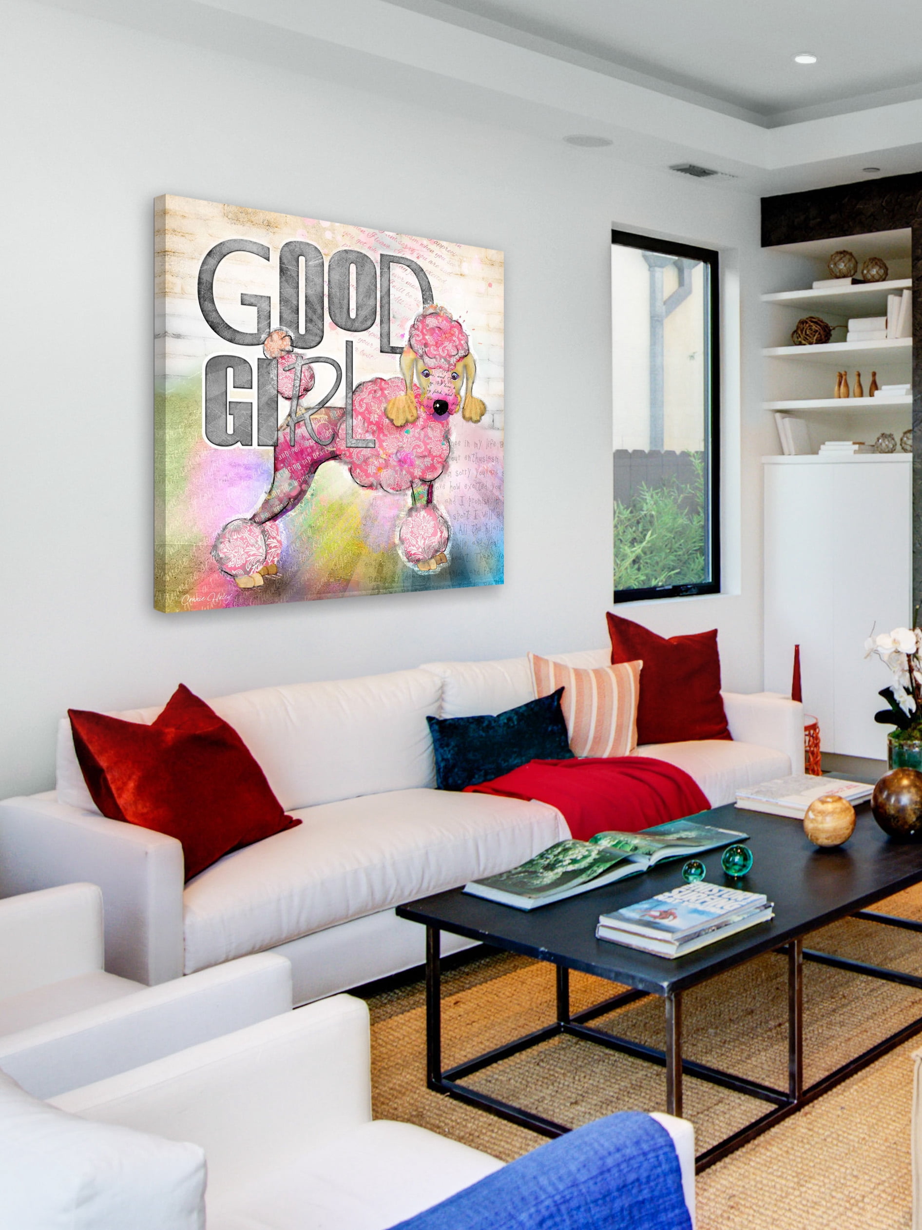 "Good Girl" Painting Print on Wrapped Canvas