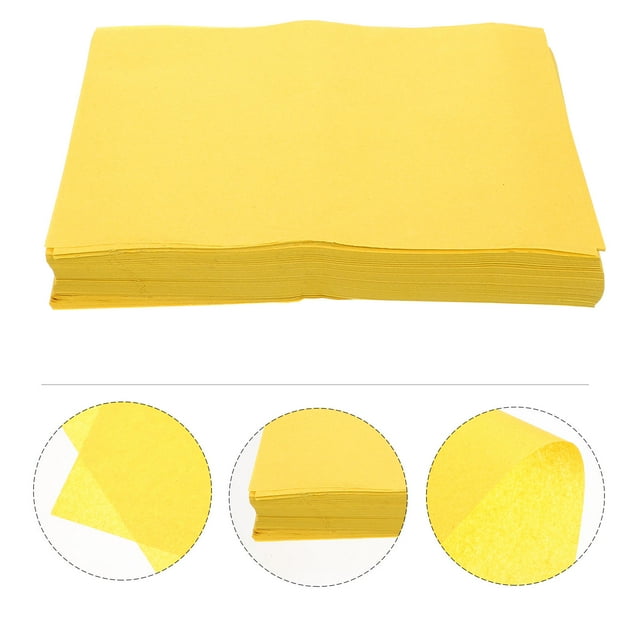 TEHAUX 500 Pcs Yellow Ancestor Worship Paper for Ritual Offerings
