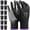 Non-Touch Black, variant on Kebada PU-Coated Work Gloves for Men and Women, 12 Pairs, Small, Touchscreen