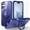 Darkblue, variant on Case for iPhone 16, 360 Degree Rotating Ring Bracket, Support Magnetic Car Mount, Drop Protective Back Case, Anti-Scratch Translucent Ultra Slim Phone Cover for iPhone 16, Blue