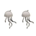 thumbnail image 1 of Statement Jellyfish Dangle Drop Earrings Weird Ocean Animals Earrings For Women Girls, 1 of 6