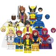 thumbnail image 1 of Set de 10 Figuras de Bloques de Construcción de Superhéroes – Personajes Clásicos de Acción, Mini Figuras de 4.5cm para Niños y Coleccionistas, 1 of 10
