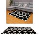 thumbnail image 3 of Alfombra de piel sintética de piel de oveja, alfombras suaves, funda para sofá, silla, de asiento, alfombras para dormitorio, sofá, piso, sala de Negro BLESIY pequeñas alfombras para el dormitorio, 3 of 7