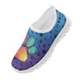 thumbnail image 5 of Psesaysky Colorful Paw Casual Shoes Slip-on Sneakers Light Breathable Walking Shoes Loafers for Little Girls Boys Size 11-15, 5 of 8