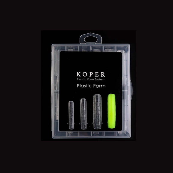 120PCS Clear Matte Dual Nail Forms Kit Full Cover Nail Mold Tips Acrylic Nail Extension Tools 4 Styles 11 Sizes Scale for Poly Gel Nail Art Salon Nails Design, Gifts Stocking Stuffers for Women