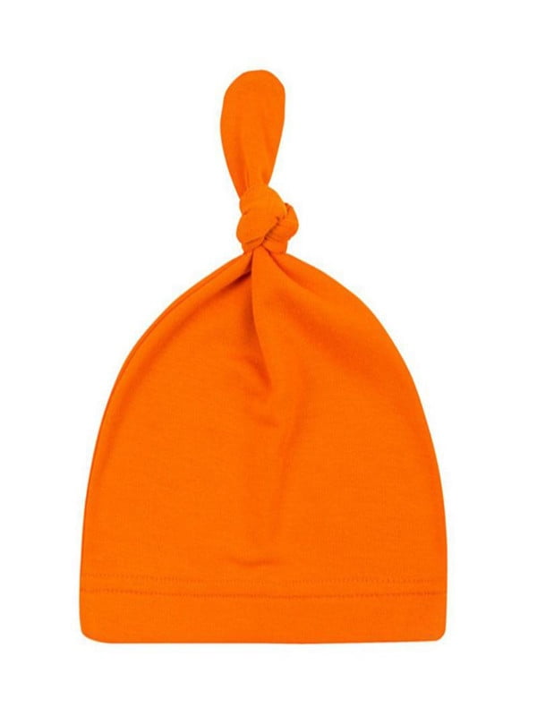 orange baby beanie