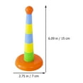 thumbnail image 4 of 5 Sets Ring Toss Game Toys Children Educational Plaything Throwing Hoops Toy, 4 of 9