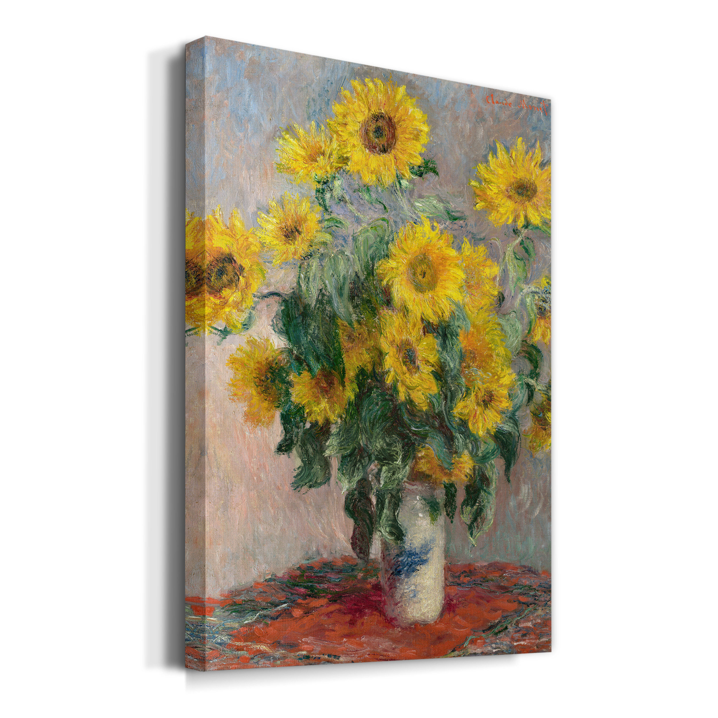 Bouquet of Sunflowers Premium Gallery Wrapped Canvas - Ready to Hang - 32 x 48